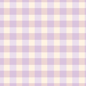 Gingham - Lilac Purple