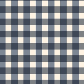 Gingham - Preppy Pyjamas Navy