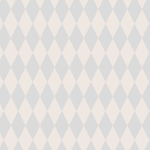 Harlequin Diamond Check - Gray Dove