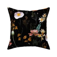 Large Scale Moody Floral 