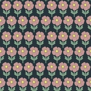Pink Buttercups Repeat (7x7)