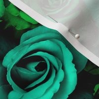 Roses in 40 Shades o' Green  