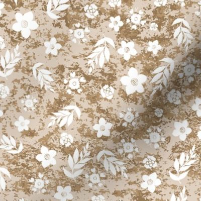 Floral Camouflage Texture