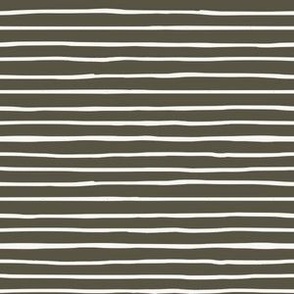 Messy Stripes (Grey-Green)(6")