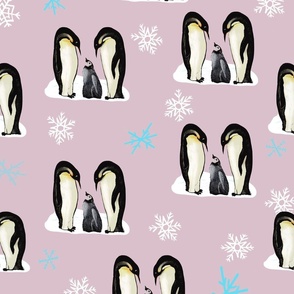 Penguins pink