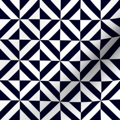Squares with diagonal stripes - small size