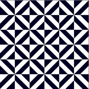 Squares with diagonal stripes - small size