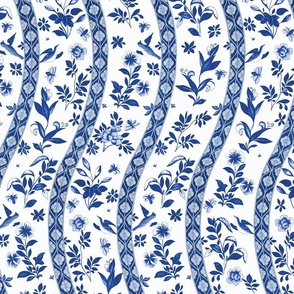Antiqued And Reconstructed Blue And White Chinoiserie 4- Owen Jones -  Examples of Chinese ornament selected from objects in the South Kensington Museum and other collections 1867 2