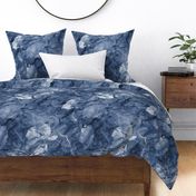 Navy Blue Marble Texture – Slate Blue Marble