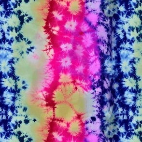 Tie Dye Magenta Azure