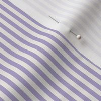 Cabana stripe - Digital Lavender  purple rose and soft white stripes - extra small lilac candy stripe