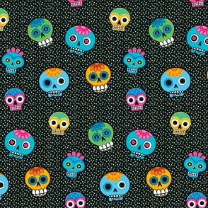 Dia de los Muertos (Green)