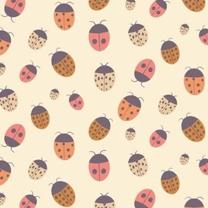 Little ladybugs Hugs and Kisses Collection by Sarah Price Fabric