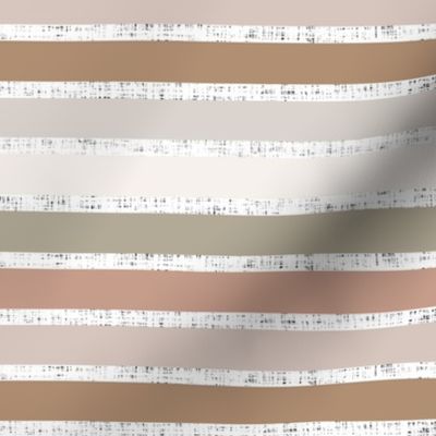 half scale stripes: slipper, summer sage, suede, cotton, morganite, moon shadow