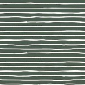Messy Stripes (Green) (6")