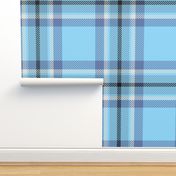 Town Square Plaid in Sky Blues