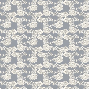 [Medium] Wallpaper Classic Eagles - Blue Sage Grey