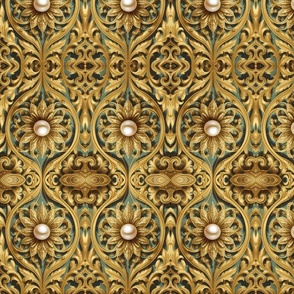 Marie Antoinette ,gold ornaments,pearls,antique pattern design,Rococo pattern,French floral, pattern,Ornate pattern,Baroque pattern,Pastel pattern,Chateau wallpaper,Cameo-inspired pattern,Lavender pattern,Palace-inspired pattern,Luxury pattern,Versailles-