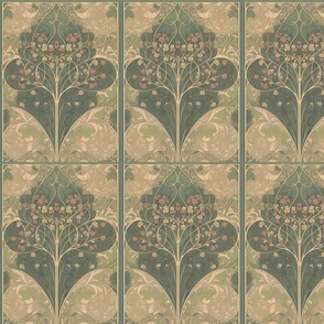 Green, gold,purple,Vintage damask,butterflies,nature scene,Art Nouveau,William Morris,Belle Epoque,Victorian style,Edwardian,Shabby Chic,French Chic,Floral pattern,Antique pattern,Ornate designs,Rustic elegance,Baroque style,Regency era,Retro patterns,Sop