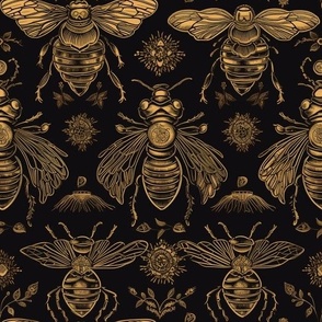 Gold Queen Bee