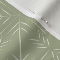brush stroke geo - creamy white_ light sage green 02 - south west geometric boho  lines