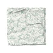 Country Dogs Toile Medium Pine