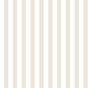 Blank Canvas and Off white Basic simple even neutral stripe