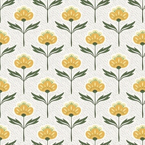 F23 173+11 1 6 M - Buttercups - white