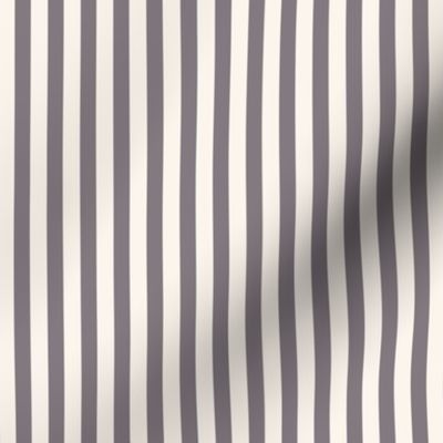Grey Ridge_  Off White _Basic Simple Even  Stripe 1/4"