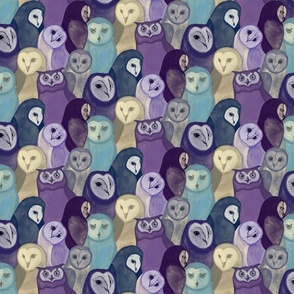 Owl_Watercolor_purple