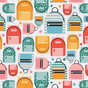 Cute School Backpack Pattern