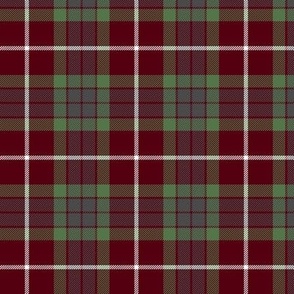 Fraser green tartan, 3"