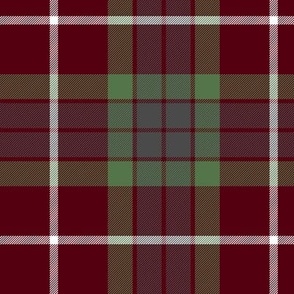 Fraser green tartan, 6"