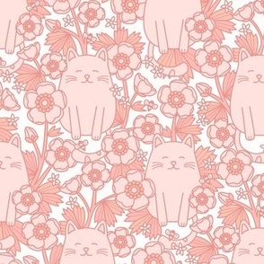 Buttercups and Kittens (Pink)