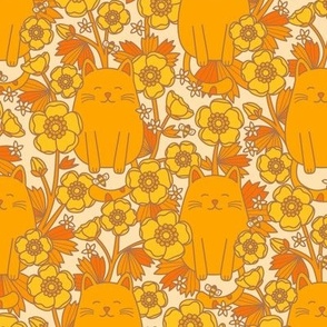 Buttercups and Kittens (Yellow)