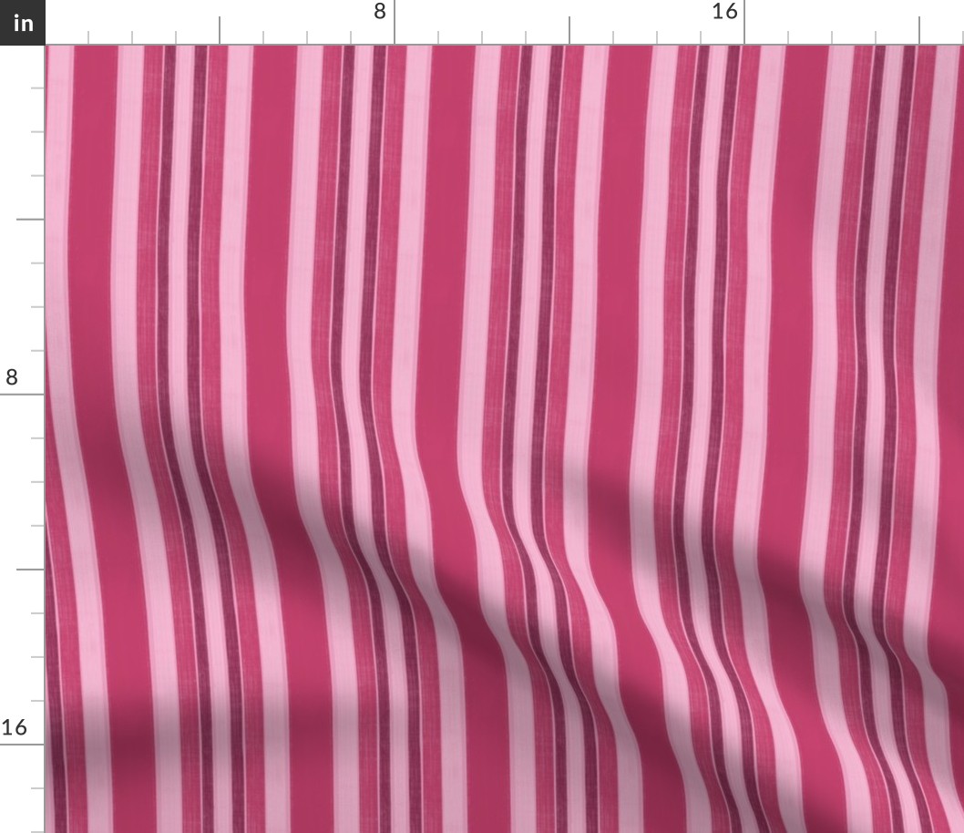 Pink and Rose Stripes 