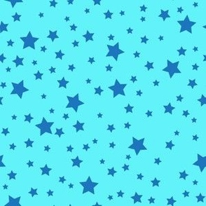 Stars_Blue on Blue L._MEDIUM_6x6