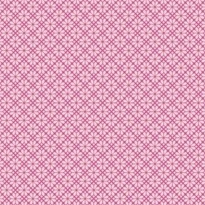 Diamond Blossom Peony Pink and Cotton Candy - mini scale - mix and match