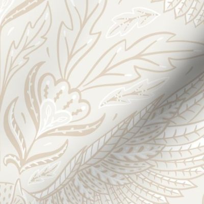 owl - birds of prey moody occult - creme off white