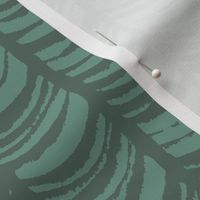 Mineral Abstract Wave - Malachite Green