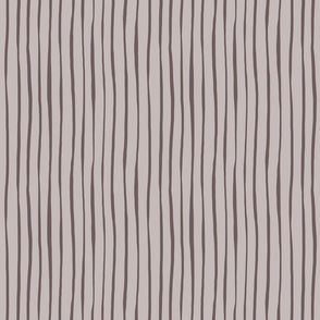 Wobbly stripes - purple grey