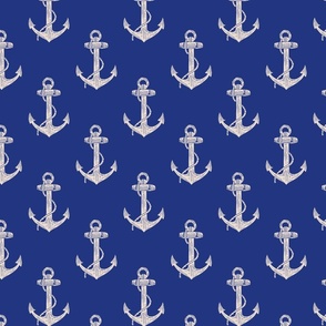 anchor blue background