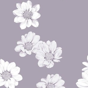 Detailed flowers - purple