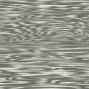 waves - creamy white_ limed ash green - hand drawn stripe