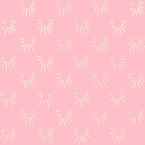 Abstract Strawberry Burst (Pink)