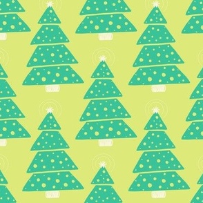 Sugar Cookie Christmas Trees (Green)