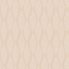 Pulp Abstract Retro Speckled Wave - Sand Beige