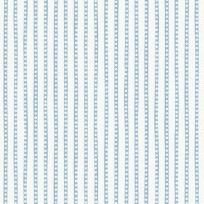 Dotty Pattern Stripe - Classic Blue