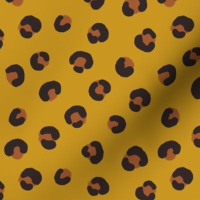 Yellow Leopard Dots