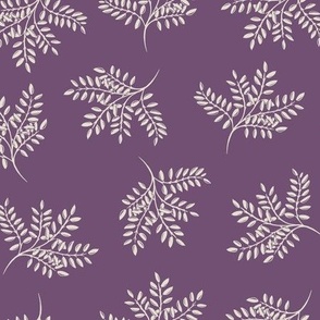 meadow garden branches SMALL | Magical Meadow blender in purple